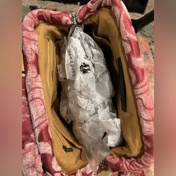 Max Carpetbag Works Handmade Queen Rose Satchel - Picture 3 of 4